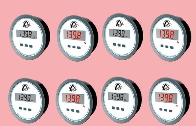 Cdpg-10l-led Aerosense Digital Differential Pressure Gauge Range 0-250 Mm Wc