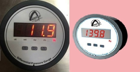 Cdpg-20l-led Aerosense Digital Differential Pressure Gauge Range 0-500 Mm Wc Measure Pressure Of: Gas