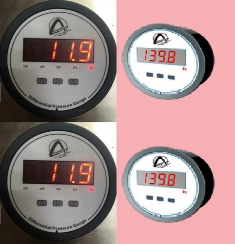 Cdpg-20l-led Aerosense Digital Differential Pressure Gauge Range 0-500 Mm Wc Measure Pressure Of: Gas