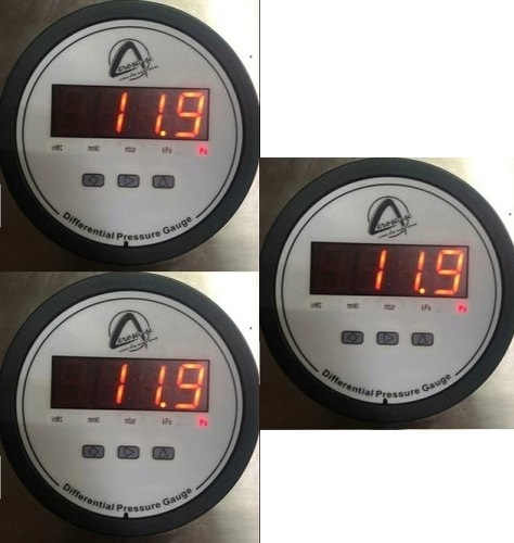 Cdpg-40l-led Aerosense Digital Differential Pressure Gauge Range 0-1000 Mm Wc