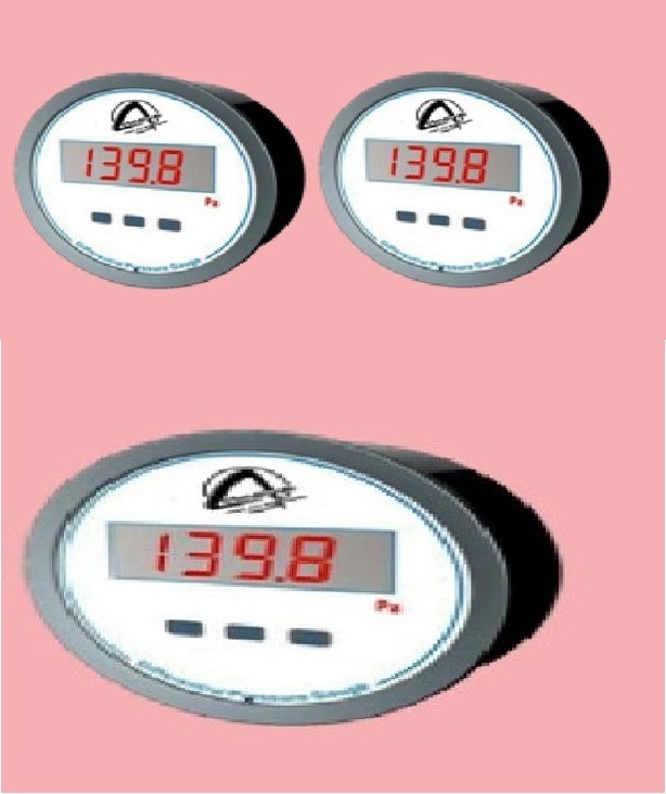 Cbdpg-1l-lcd Aerosense Digital Differential Pressure Gauge Range 0-25 Mm Wc