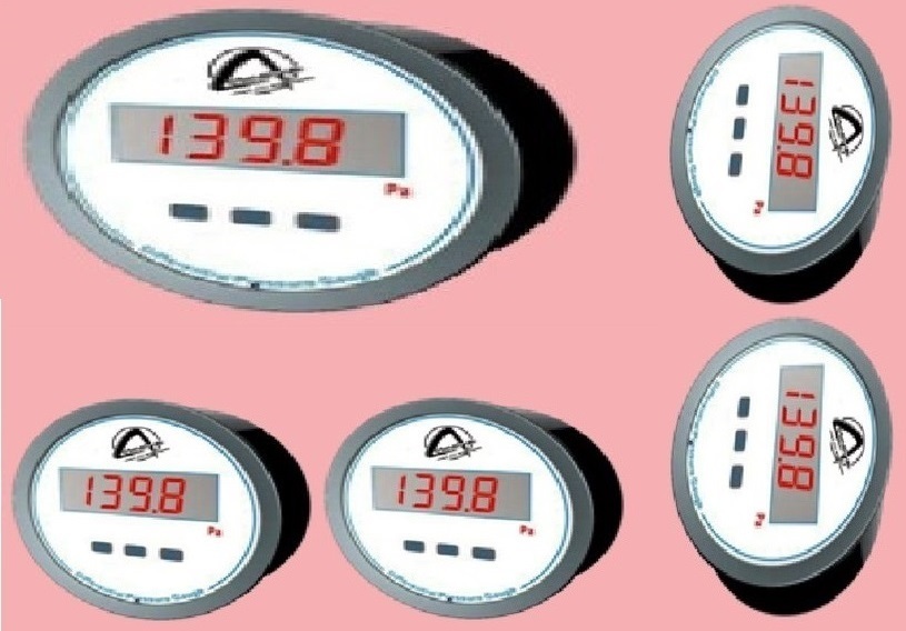 Cbdpg-2l-lcd Aerosense Digital Differential Pressure Gauge Model Range 0-50 Mm Wc