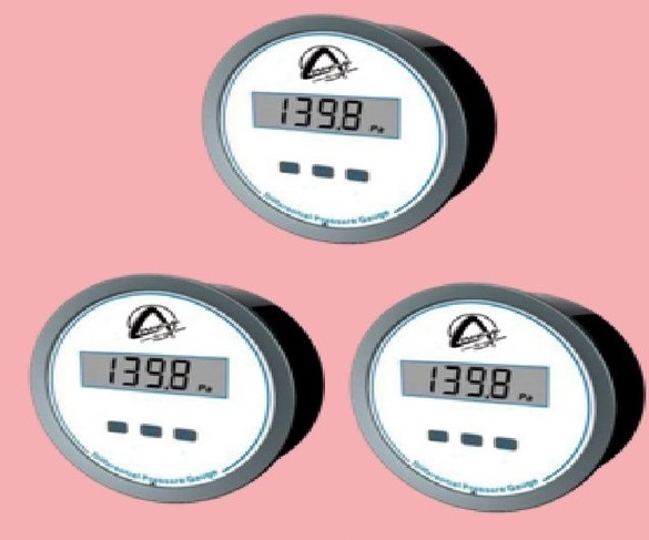 Cbdpg-40l-lcd Aerosense Digital Differential Pressure Gauge Range 0-1000 Mm Wc