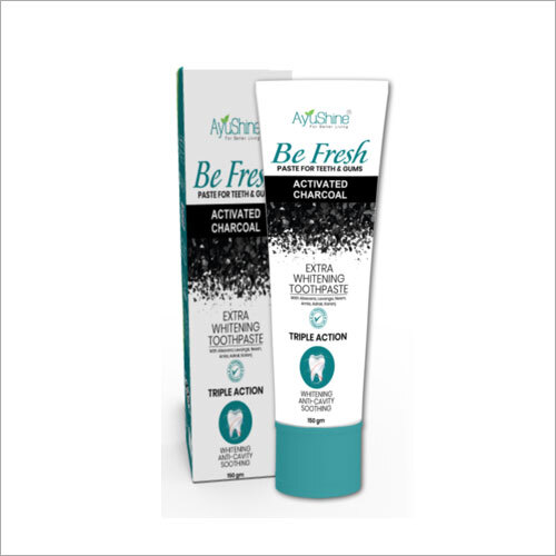 50Gm 100Gm 150 Gm Ayurvedic Charcoal Toothpaste Age Group: Suitable For All Ages