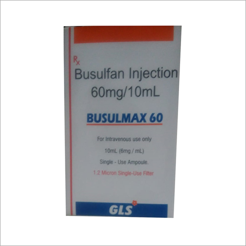 Busulfano Solucion 60Mg - Drug Type: Injection