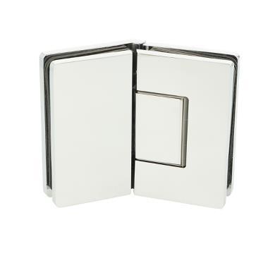 Shower Door Hinge Screws invisible with Cover plate