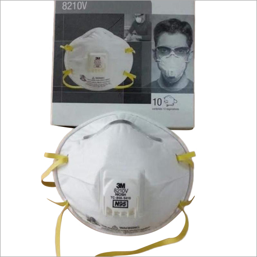 N95 Face Mask - Non Woven Material, White Color | Disposable Respirator with Ear Loop Secure Design for Airborne Particulate Protection