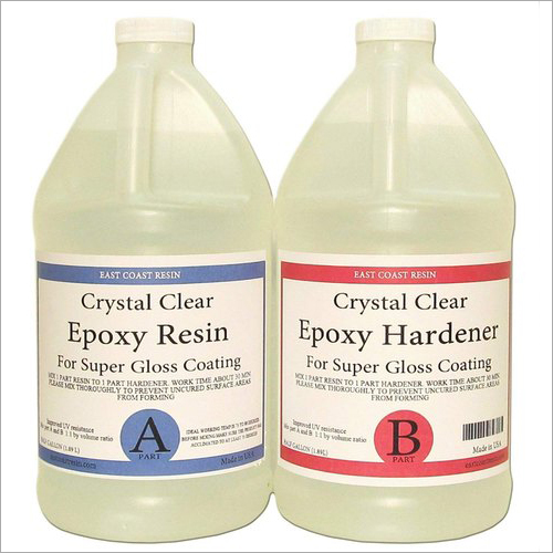 Epoxy Resin - High Durability, Clear Finish | Excellent Adhesion, UV Resistance, Non-Toxic Formula