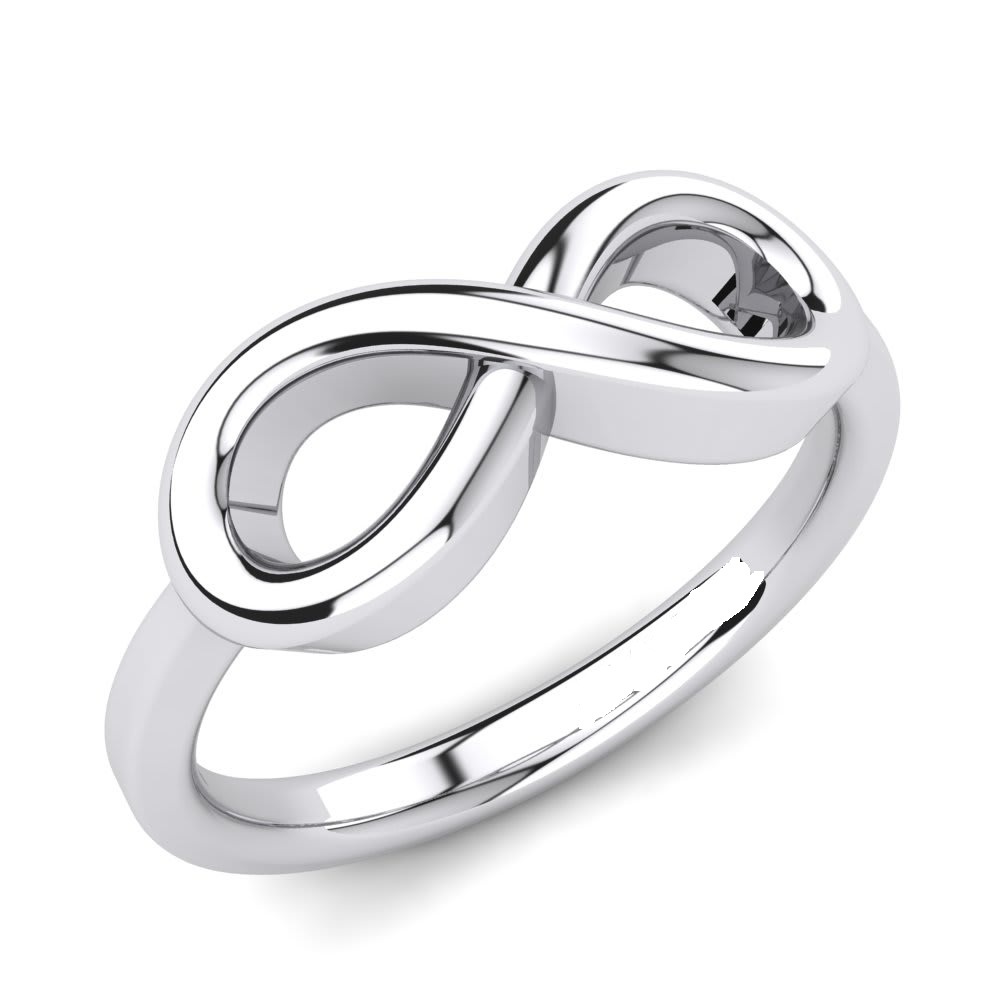 Sterling Silver Plain Rings - 92.5 High Polish Finish, Nickle Free Rhodium Plating For Women | All Us Sizes Available, Ideal For Engagement, Gifts, And Parties
