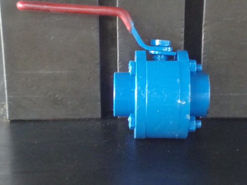 Industrial Ball Valve - Cast Iron, Cast Steel & Stainless Steel | 1/2"-4" Size Range, 150 PSI Pressure Rating, Red and Blue Finish