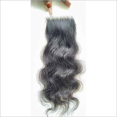 Transparent Swiss Lace Wavy Closure 16 Inch