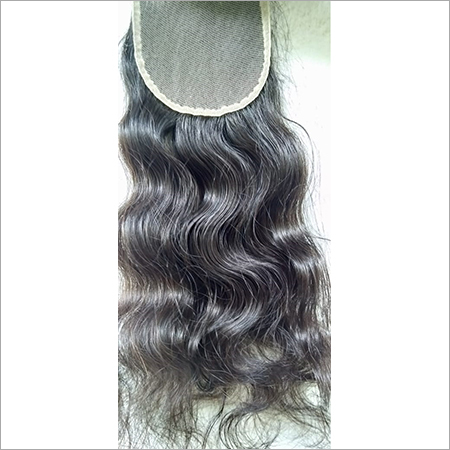 Transparent Swiss Lace Wavy Closure 20 Inch