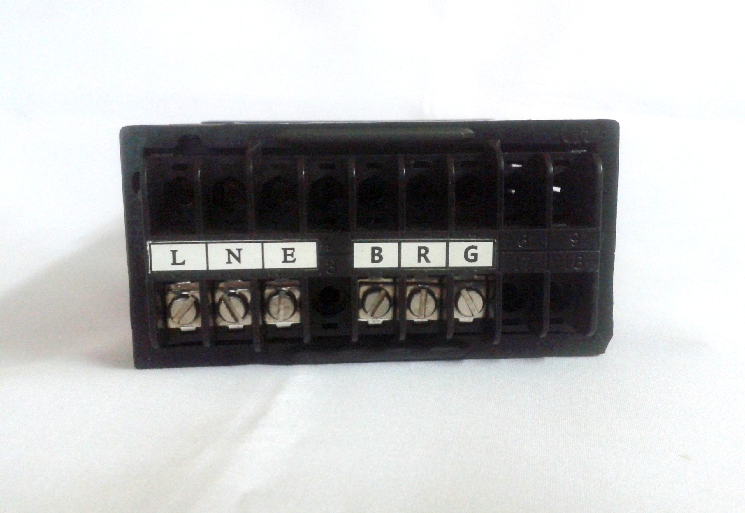 Black 6 -Digit Digital Event Pulse Counter
