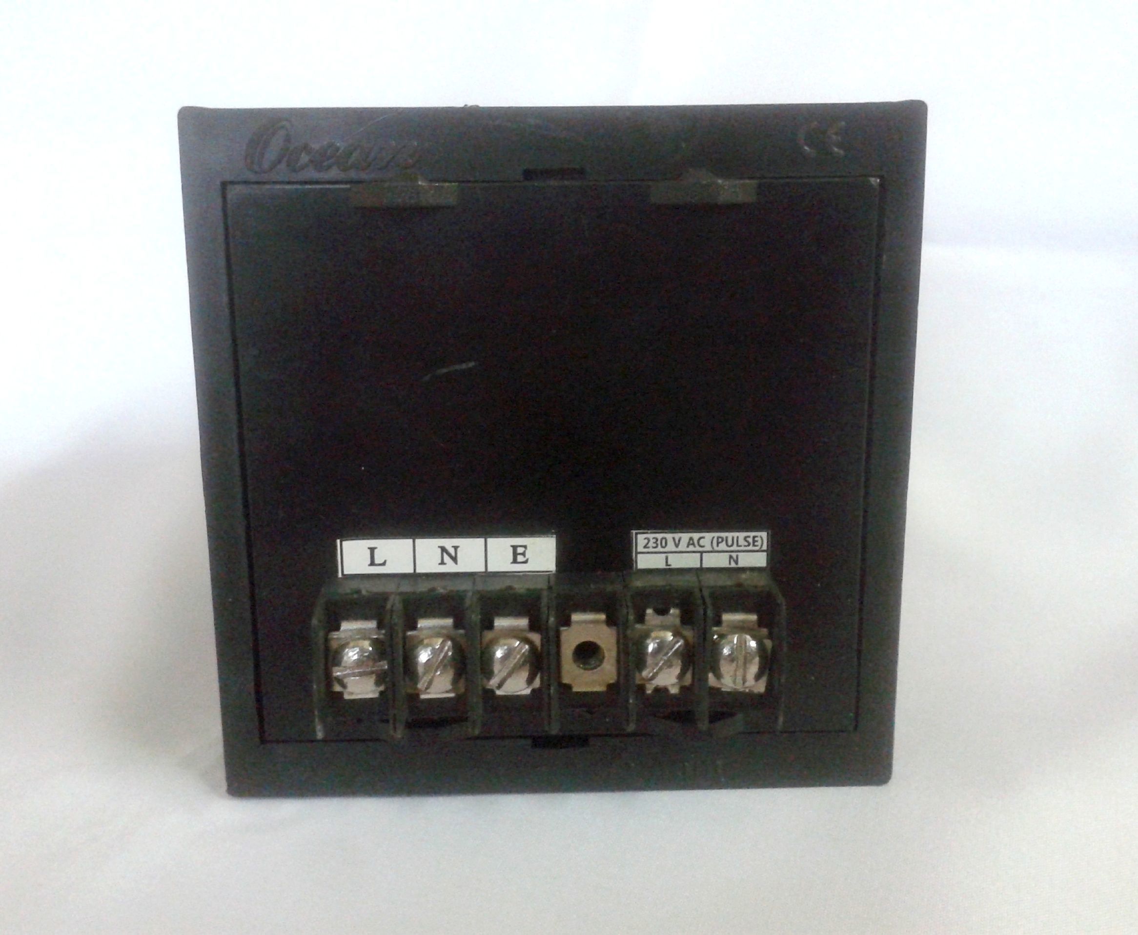 Black 6 -Digit Digital Event Pulse Counter