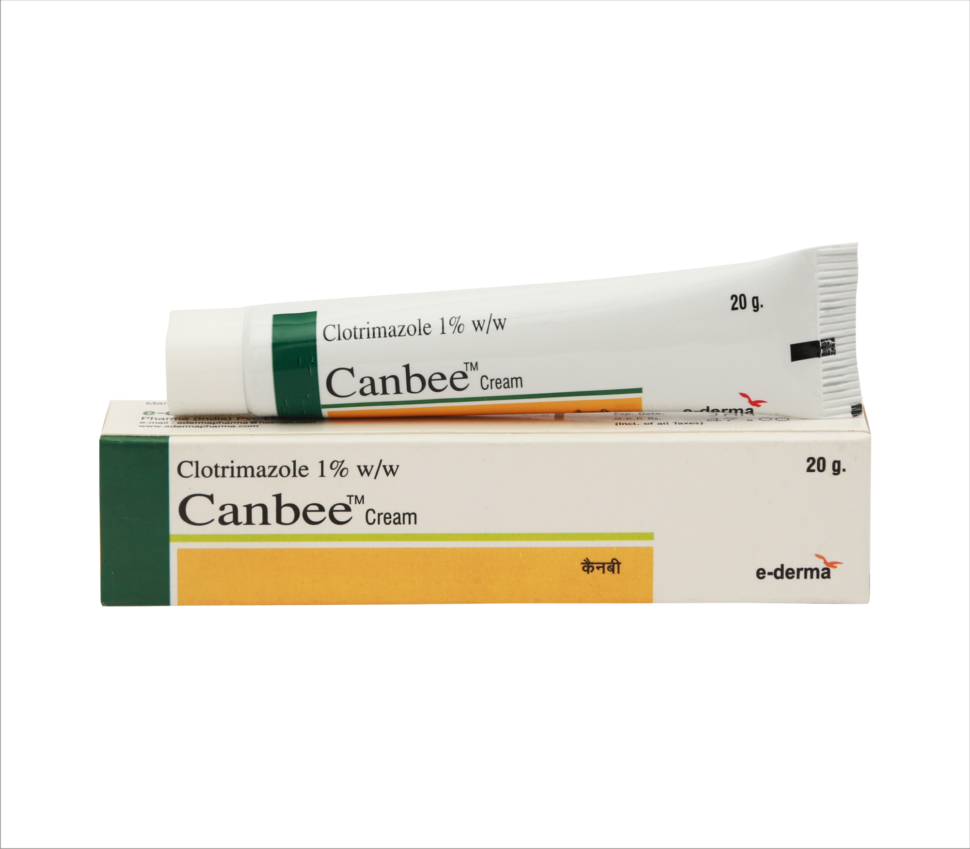 Clotrimazole Cream - 1% Active Ingredient With Betamethasone | 20g Tube For Fungal Skin Infections Including Athlete's Foot, Tinea Cruris
