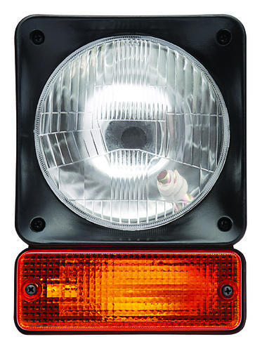 JCB Head Lamp 3DX - Halogen 55 Watt | Impact-Resistant, Adjustable Angle, Waterproof, Dustproof