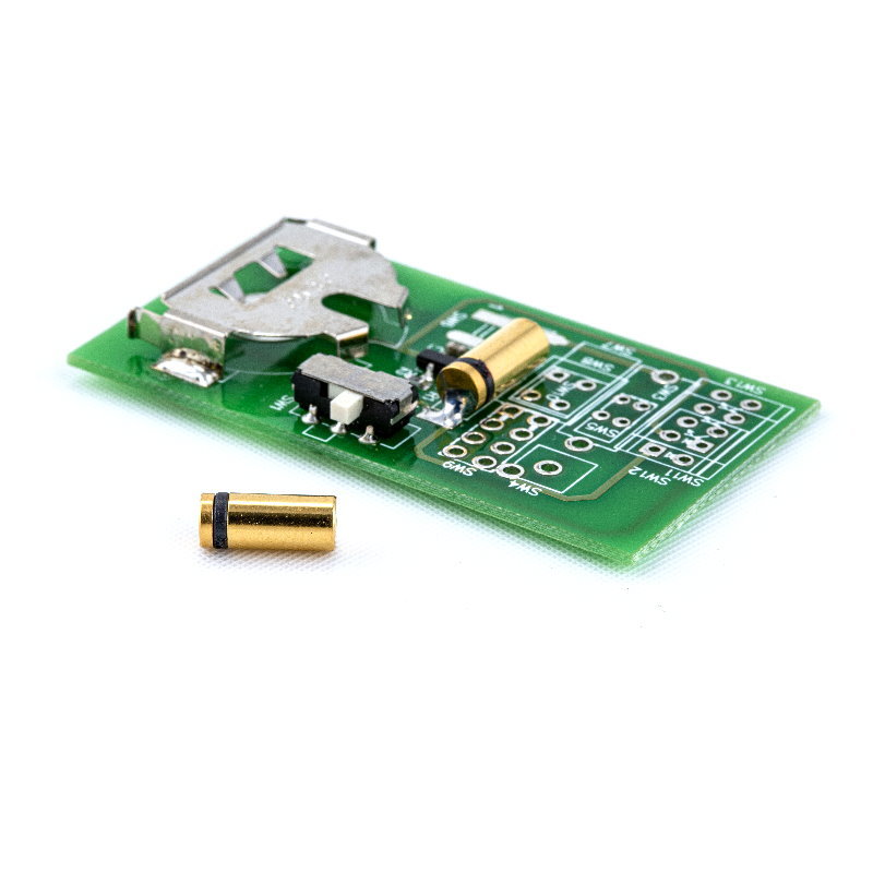 One Way 20 Degree Roller Ball Tilt Switch For Horizontal Pcb Contact Resistance: 10 Ohm (Ic)
