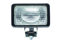 Excavator Work Lamp - Rectangular 4x6 inches | Halogen Bulb Type, Heavy-Duty Durability