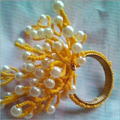 Yellow Designer Napkin Ring