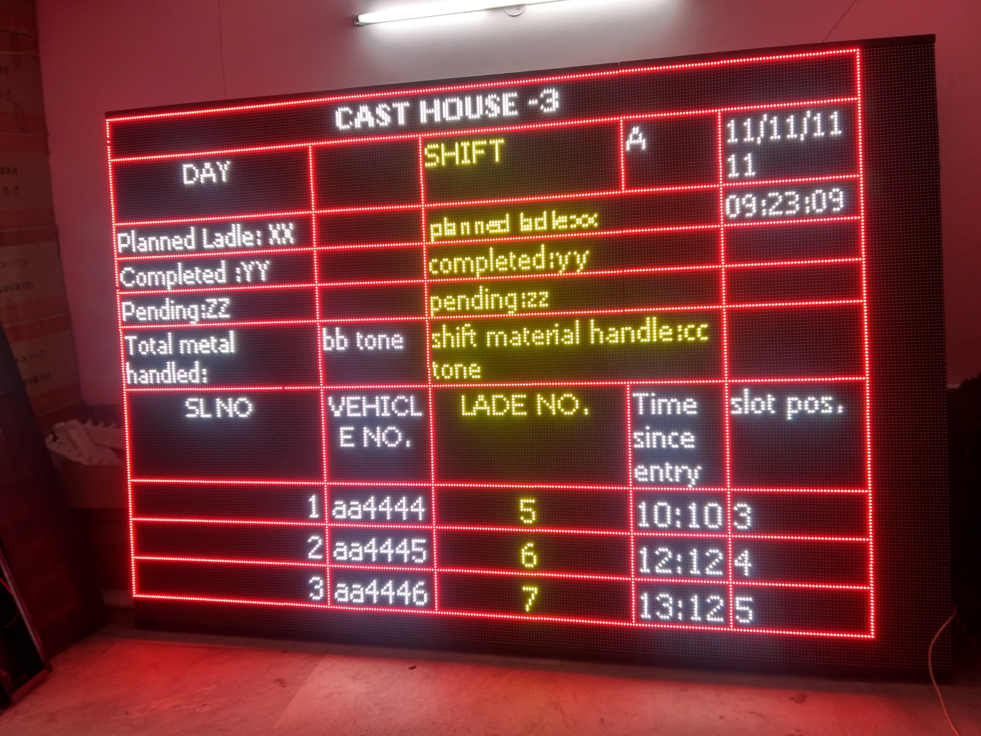 Led Boards - Color: Multicolor