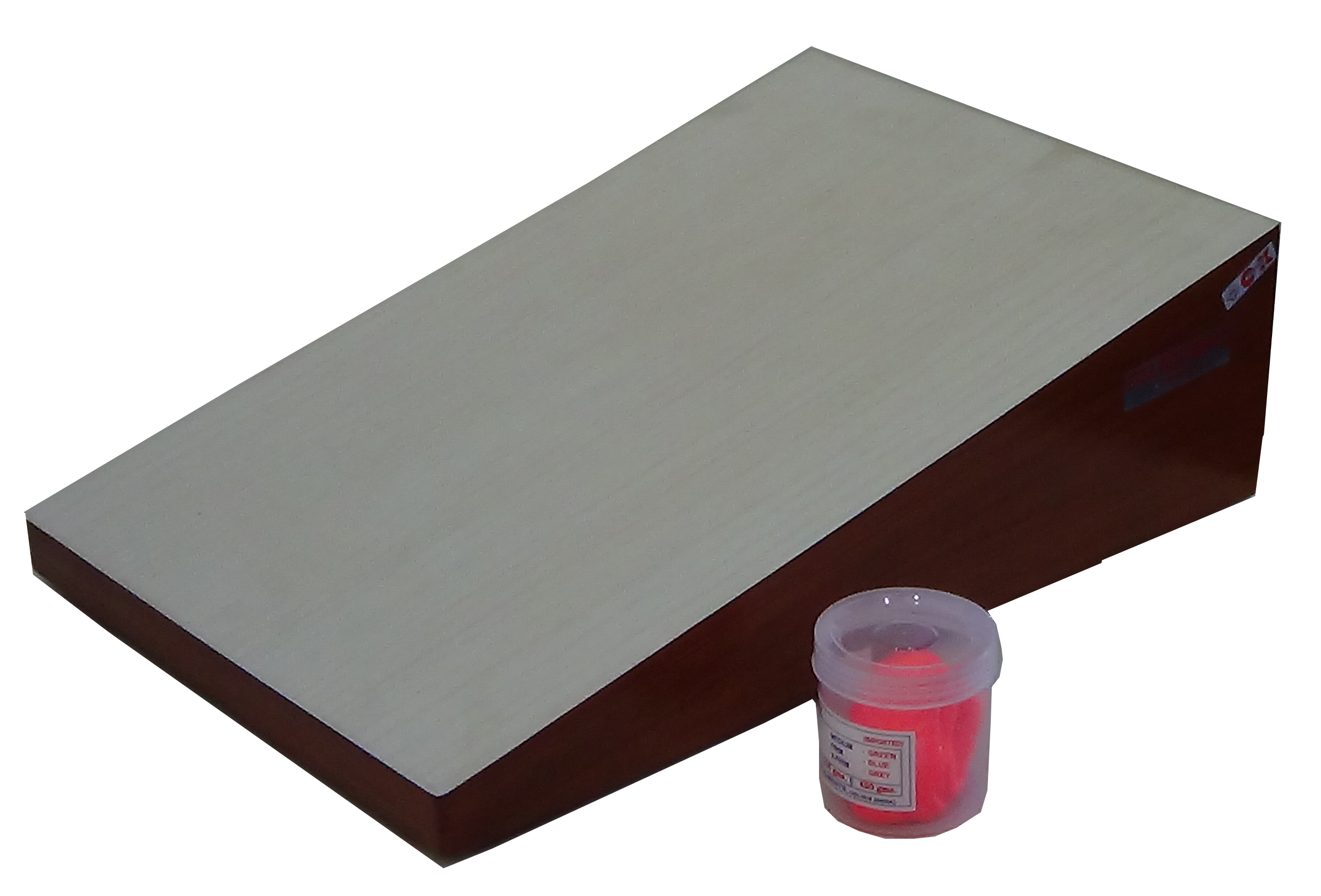 Imi-2859 Putty Exercise Board - Laminated Slanted Board, 1kg With Storage Shelf | Portable Exercise Equipment For Finger And Joint Manipulation