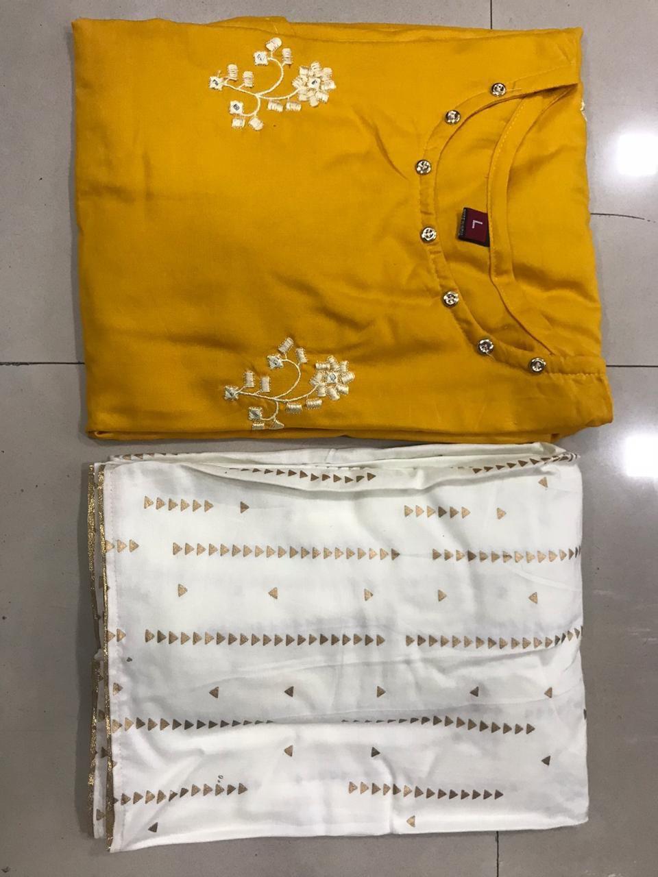 Fancy Kurti With  Plazo Bust Size: 40  Centimeter (Cm)