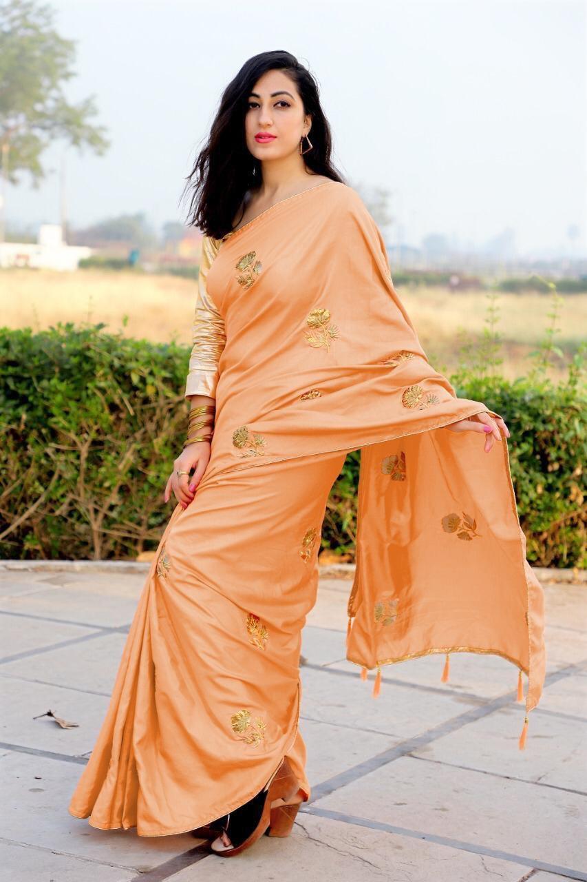Multi Uniform Silk Sarees
