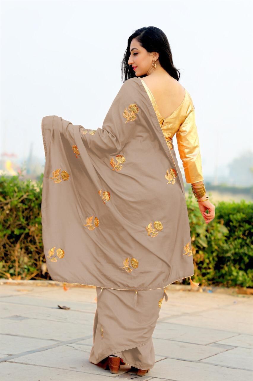 Multi Uniform Silk Sarees