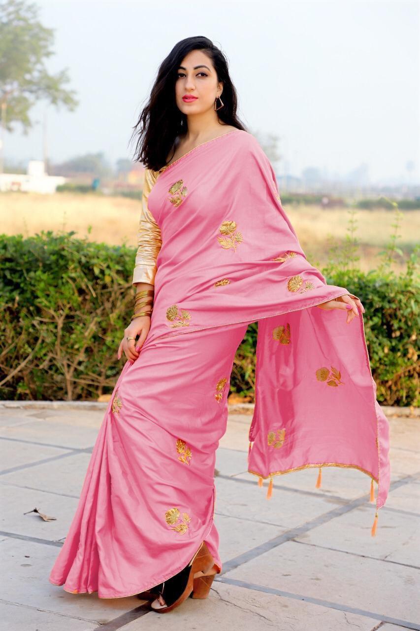 Multi Uniform Silk Sarees