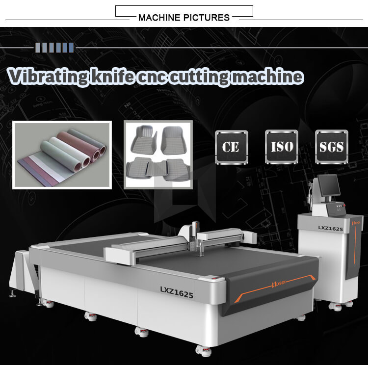 1625 Cnc Vibrating Knife Cutting Machine