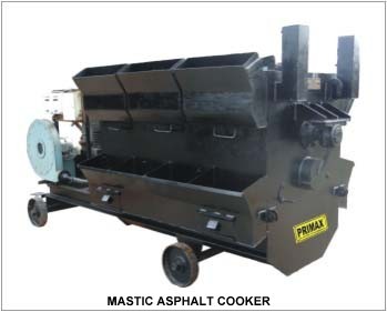Automatic Mastic Asphalt Cooker Machine - Capacity: 300 Kg To 600 Kg Per Batch