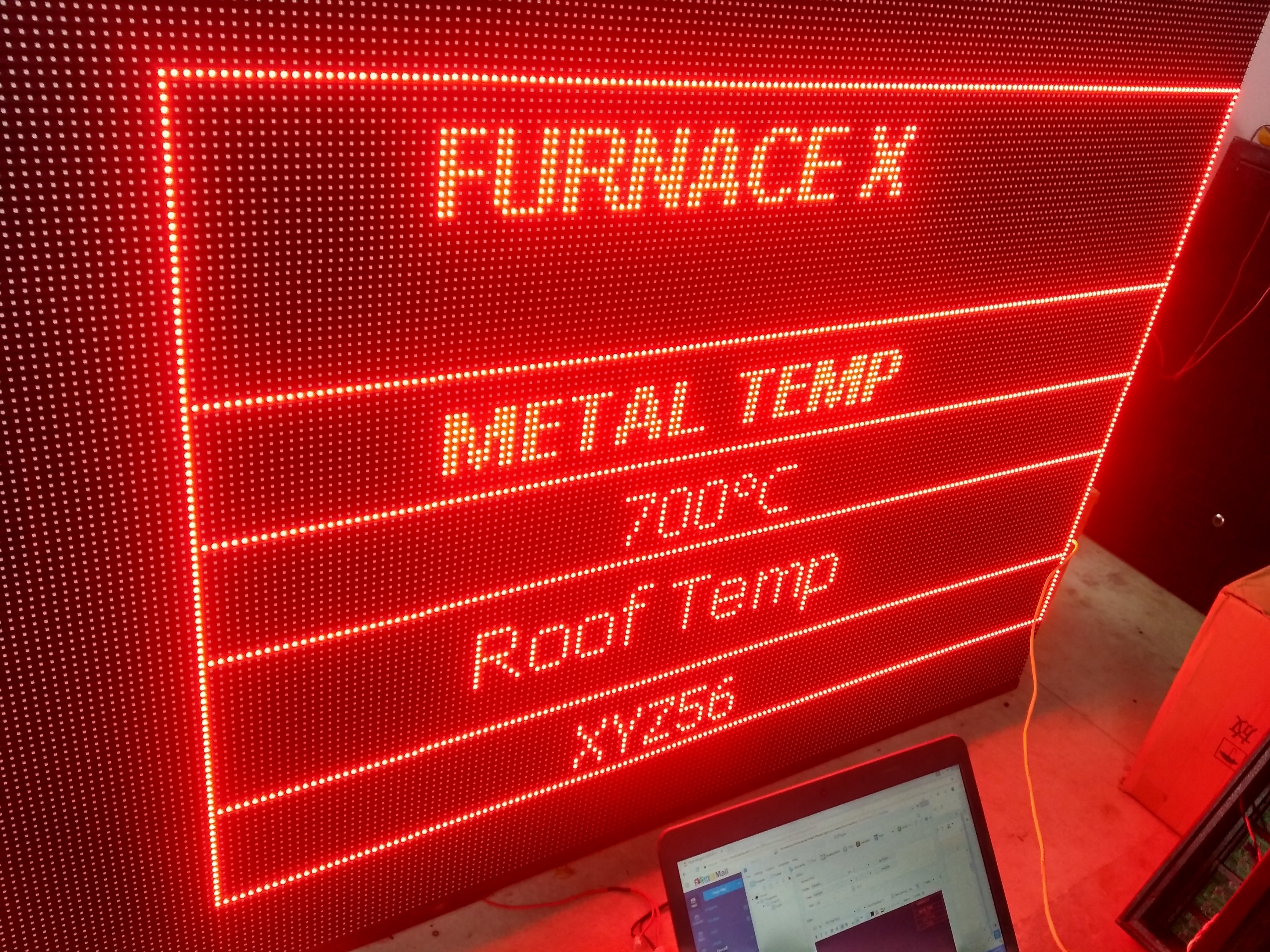 Dual Color Led Display - Size: Standard
