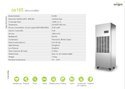 Stainless Steel Robust Dehumidifier Capacity: 110 Liter/day