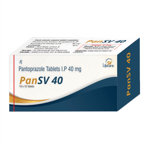 Pantoprazole Tablets - 40 mg Dosage | Suitable for All, 10 Tablets Tray, Storage at Room Temperature, Doctor's Advice Recommended