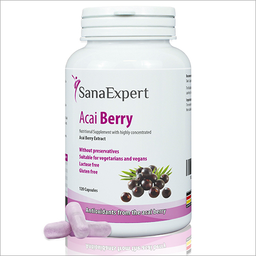 Acai बेरी एक्सट्रैक्ट कैप्सूल