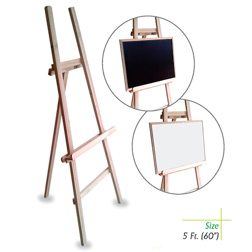 Wooden Board Stand - Color: Brown