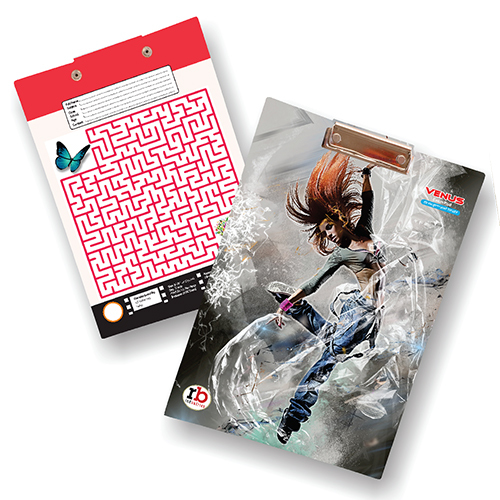 मेटैलिक एग्जाम पैड