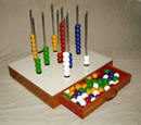 Counting And Color Sorting Beads Set Color Code: Multicolour
