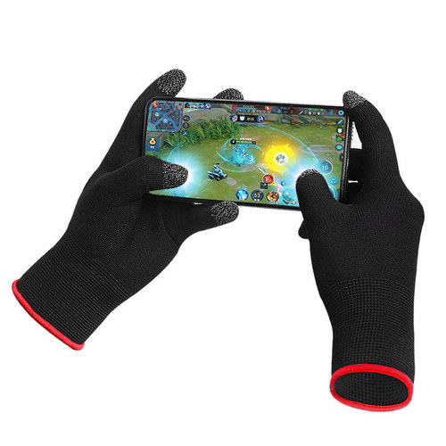 Gaming Gloves - Breathable, Assorted Colors | Smooth Touch, Comfortable Friction, 18-Stitch Weaving, Sweat Proof Design