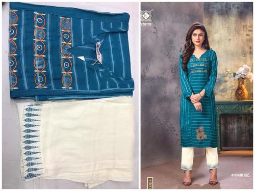 पैंट बस्ट के साथ लेडीज़ कुर्ती का साइज़: 40 सेंटीमीटर (Cm)