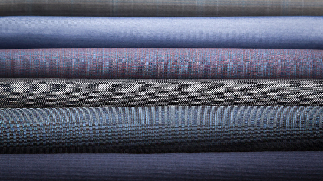 Fibre Dyed Polyester Wool Suiting Fabric