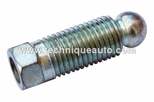 Rocker Lever Screw - Iron, Polished Finish | Silver Color, Ideal for Ford Farm Tractors