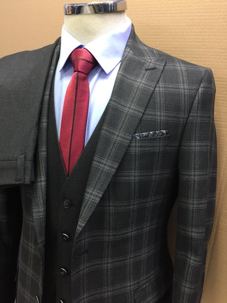 Checks Suiting Fabric - 58-60 Inches Width, 200-250 Gsm | Yarn Dyed Checks, Made To Order Exclusive Designs