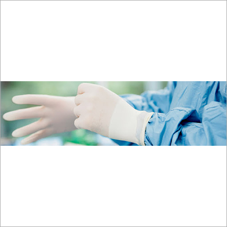 Creamish White Latex Hand Gloves