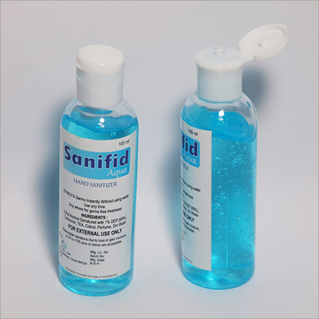 Ethanol-based Hand Sanitizer - 69% Ethyl Alcohol, Blue/colourless Color | Kills 99.9% Germs Instantly, Safe For All Ages, Multiple Use