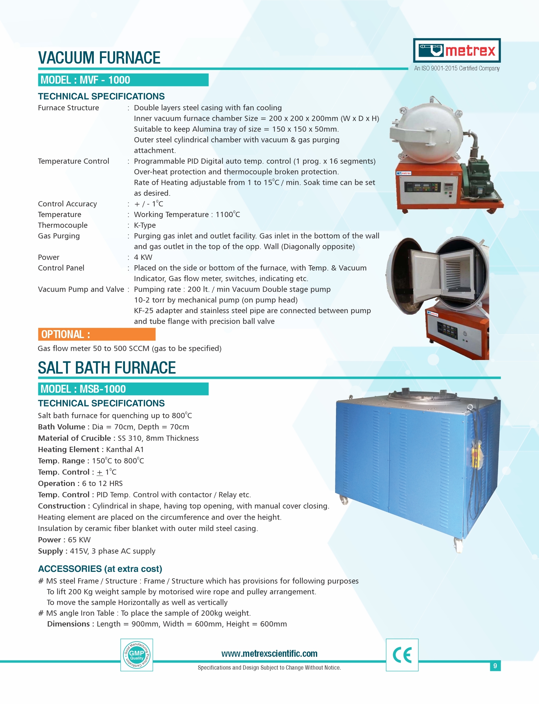 Salt Bath Furnace - Electric, New, Blue & Silver | High Performance, Easy Installation, Long Working Life For Laboratory/industrial Use