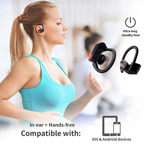 Ptron Twins Pro In-ear True Wireless Stereo Bluetooth Headphones (Tws) Battery Backup: 4-5 Hours On A Single Charge Hours