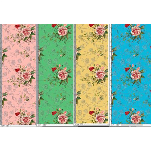 American Crepe Digital Print Fabric