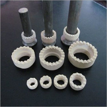 White Ceramic Ferrule Usage: In Stud Welding