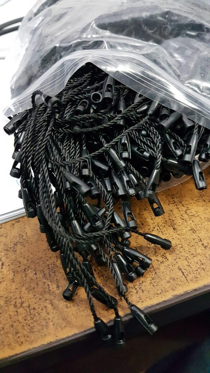 Bullet Seal Tag - Recycled Cotton & Nylon Options, 70mm To 300mm Length | Customizable Shapes, Versatile Colors